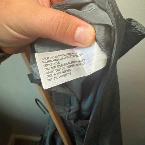 Wild Fable Women's Drawstring Parachute Pants Dark Green Size X-Large - Picture 7 of 10